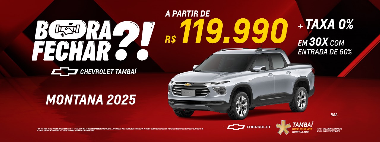 Concessionária Tambaí | A sua Chevrolet em Recife e João Pessoa