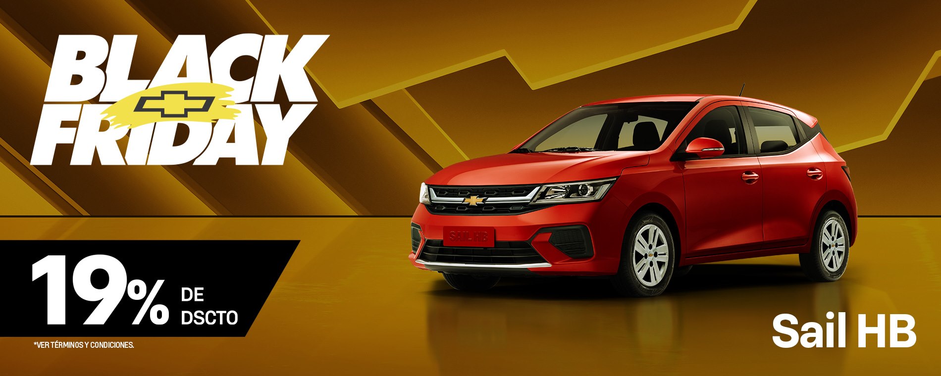 OFERTA Coseche- !Black Friday! Tú Chevrolet Sail HB con 21% de descuento