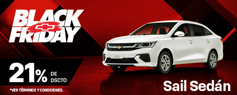 OFERTA Coseche- !Black Friday! Tú Chevrolet Sail Sedán con 21% de descuento