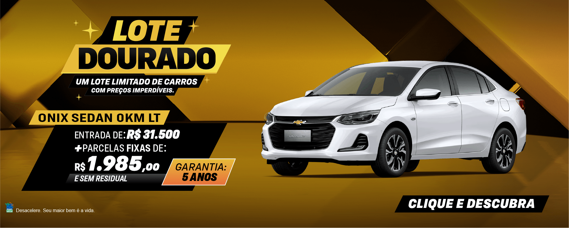 Oferta Onix Sedan - Pedragon SP