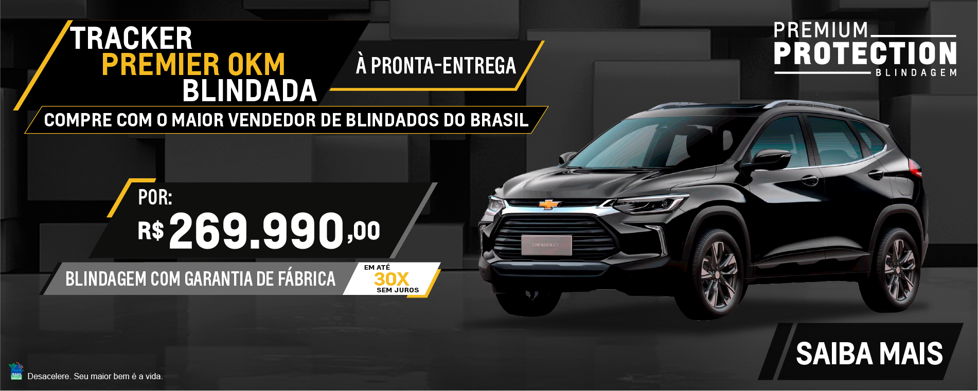 Trailblazer Premier Blindada - Chevrolet Pedragon
