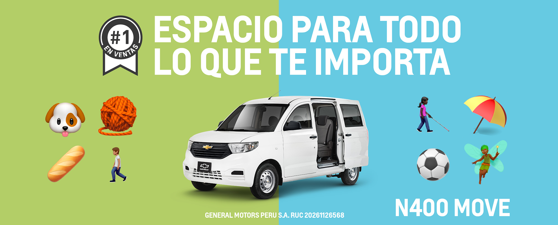 N400 Move - Espacio para todo lo que te importa