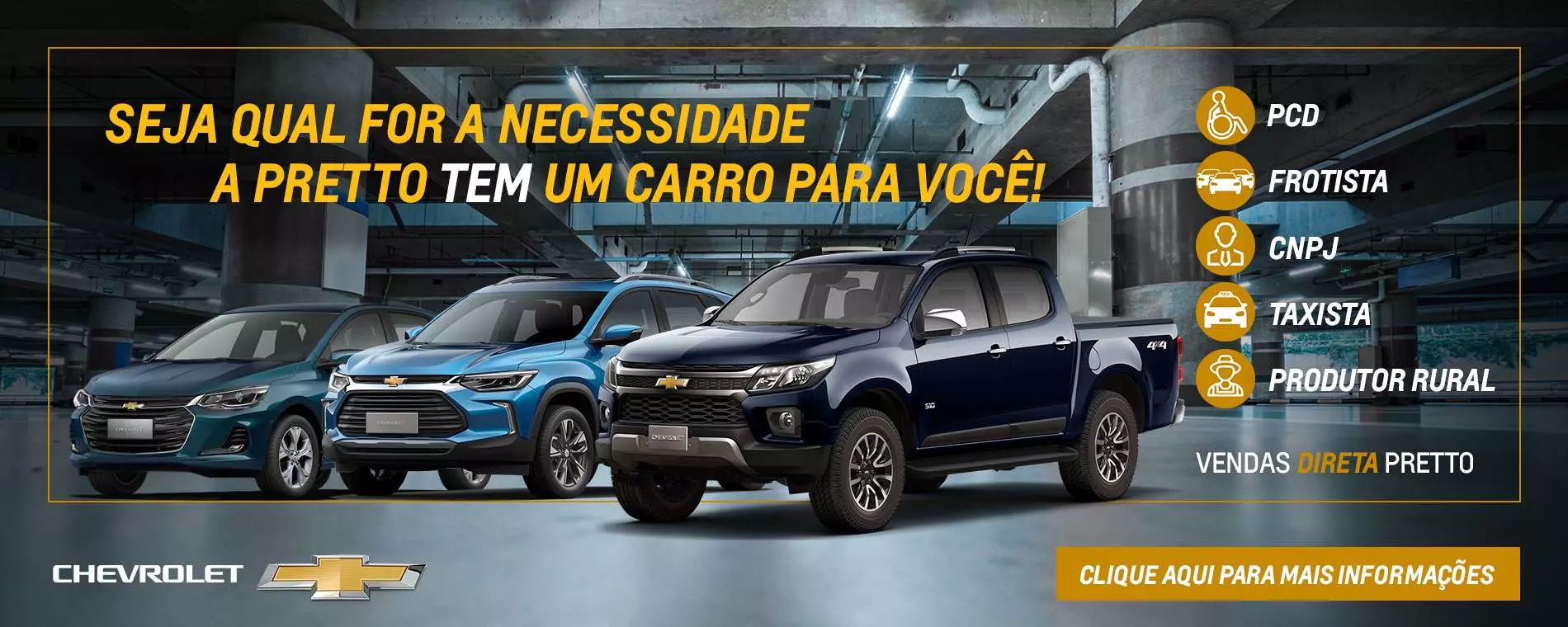 Vendas Diretas Chevrolet