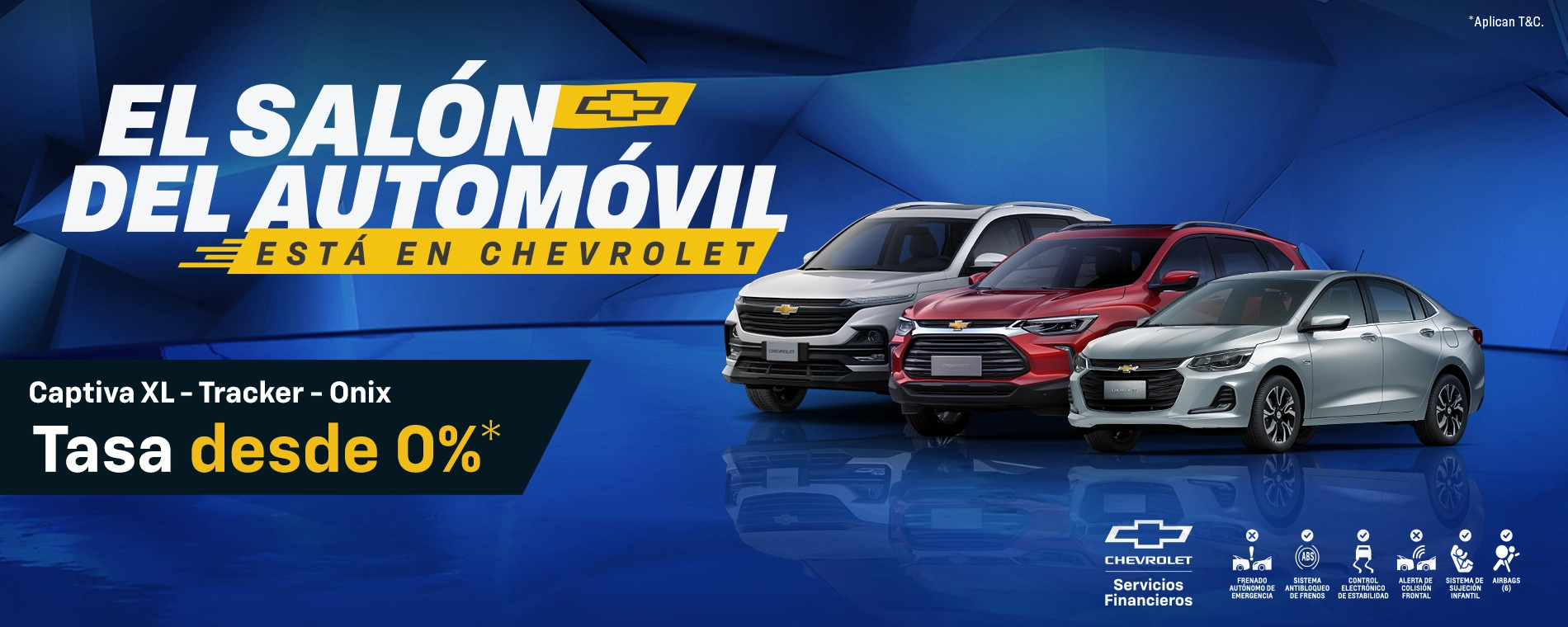 Estrena ahora tu Chevrolet