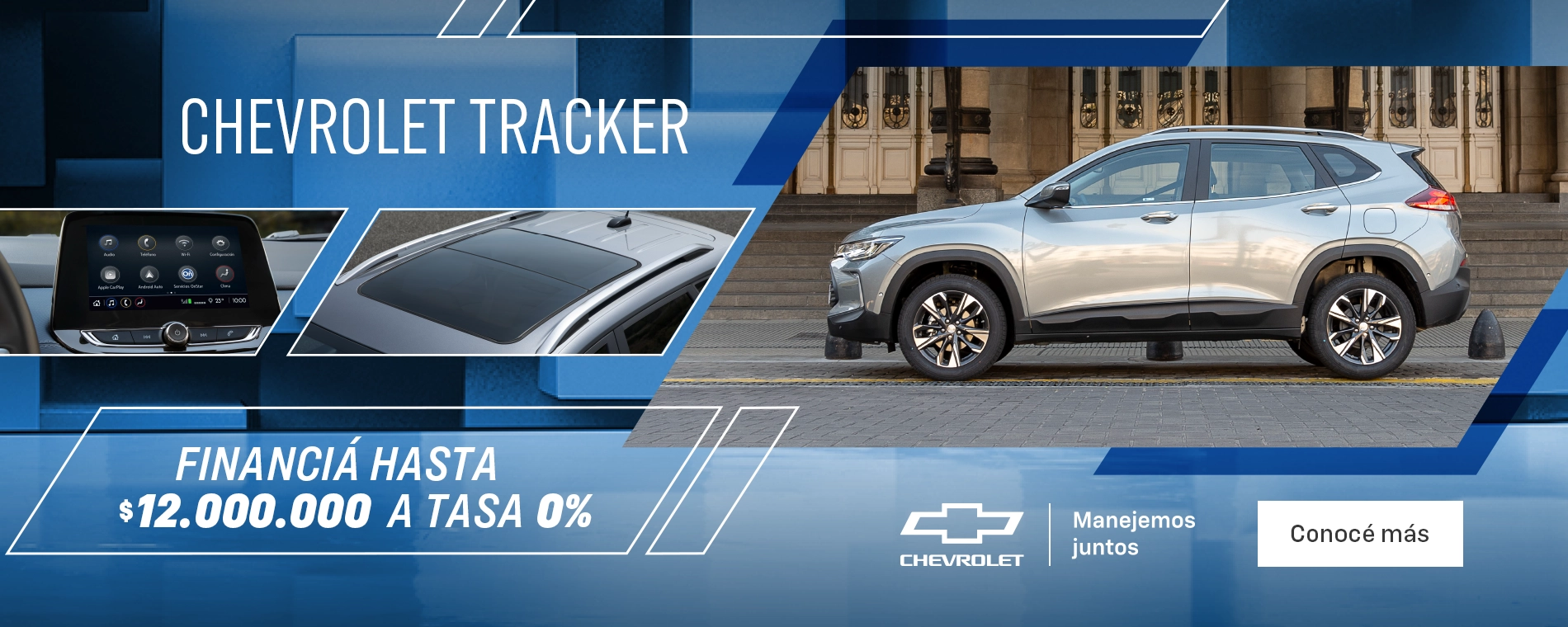 Financiá tu Chevrolet Tracker