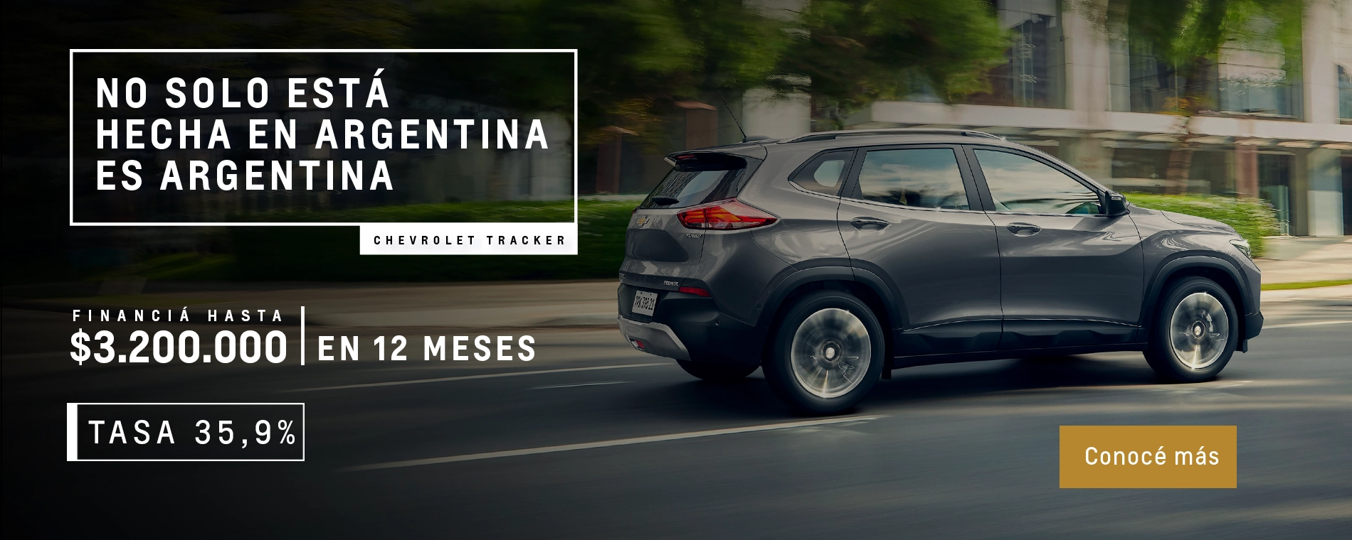 Chevrolet Tracker | Financiá hasta $3.200.000 en 12 meses