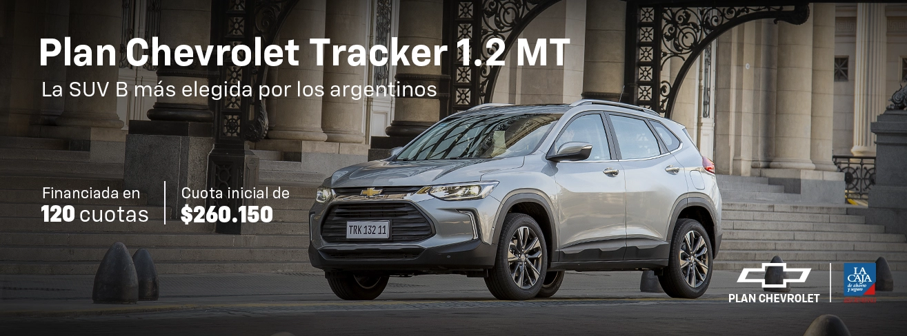 Plan Chevrolet Tracker MT