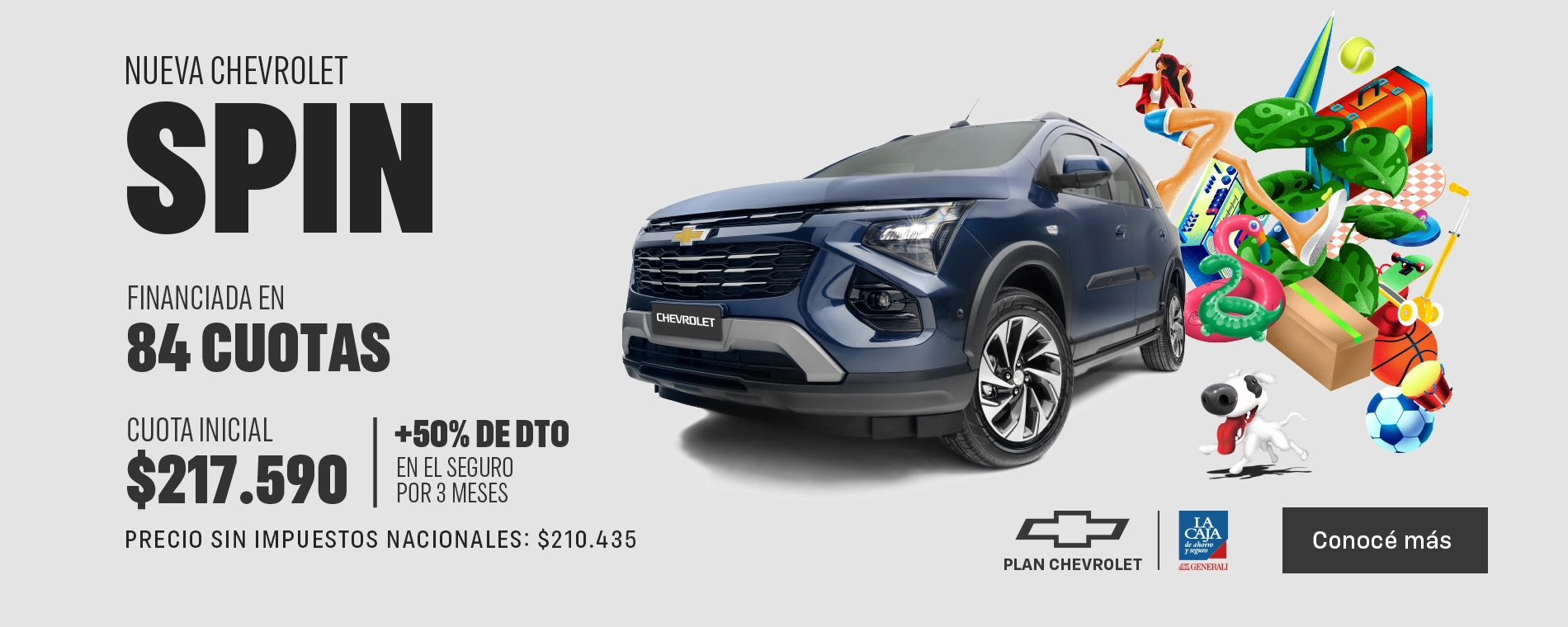 Plan Chevrolet Spin