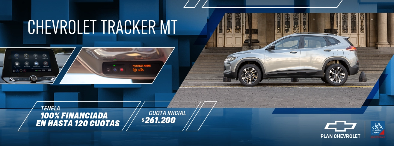 Plan Chevrolet Tracker MT