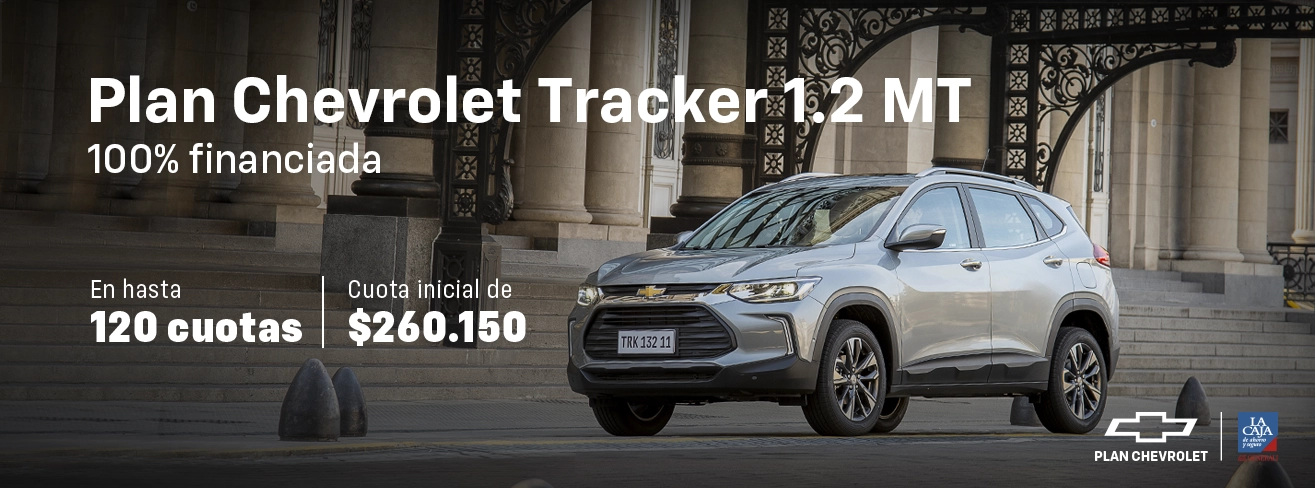 Plan Chevrolet Tracker MT