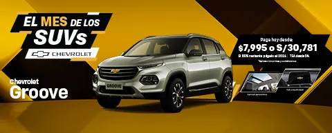 El Mes de los SUV's - Chevrolet Groove