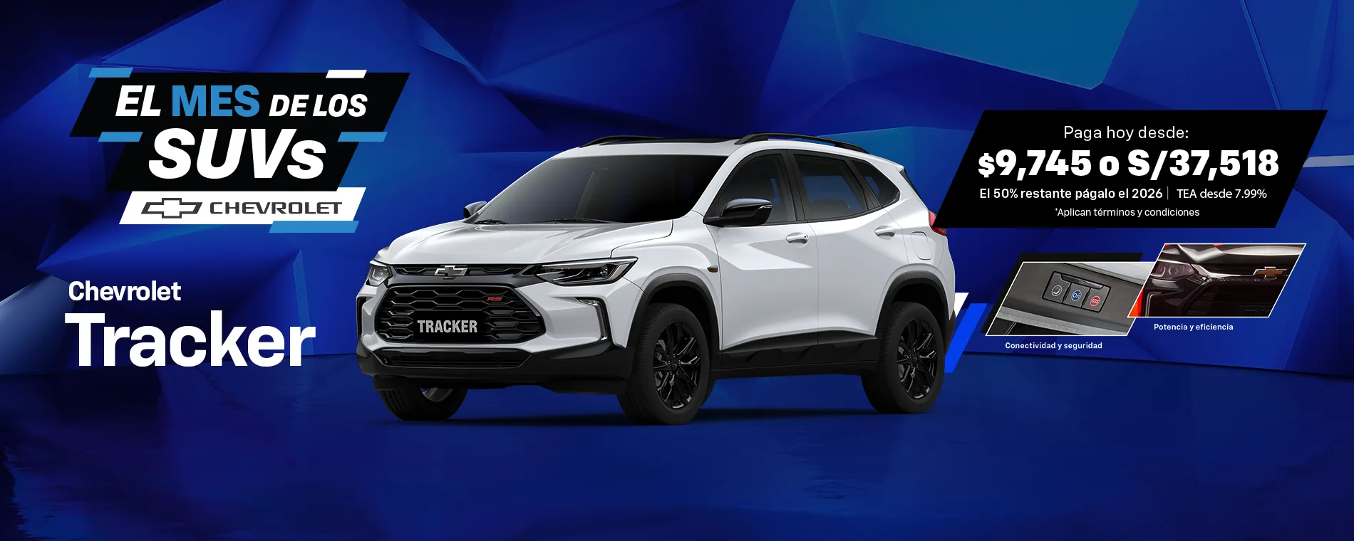 El Mes de los SUV's - Chevrolet Tracker