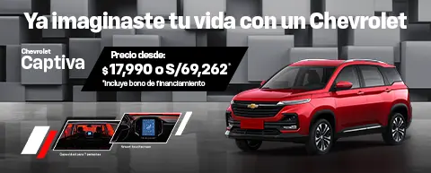 Ya imaginaste tu vida con tu Chevrolet - Captiva