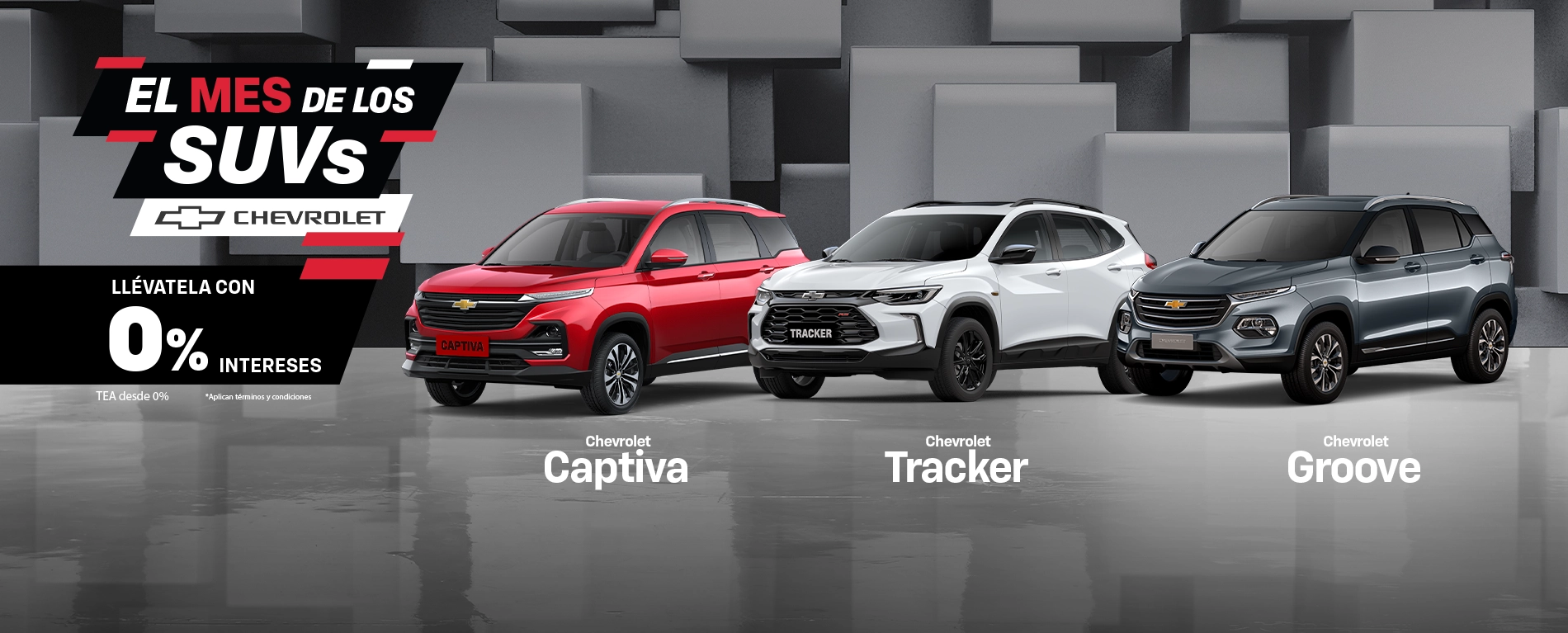 El Mes de los SUV's - Chevrolet