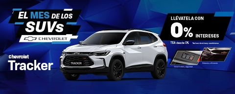 El Mes de los SUV's - Chevrolet Tracker
