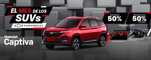 El Mes de los SUV's - Chevrolet Captiva
