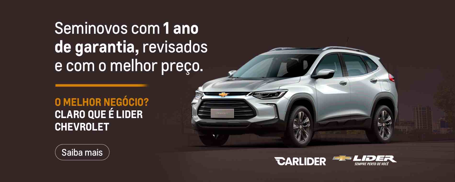 Lider Chevrolet BH  Carros 0KM com Taxa ZERO