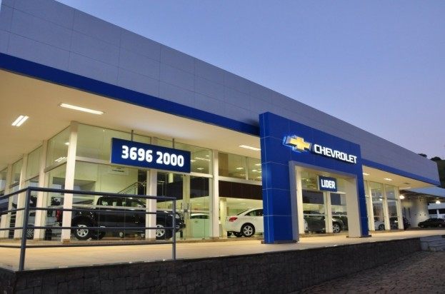 Fachada concessionária Chevrolet Lider