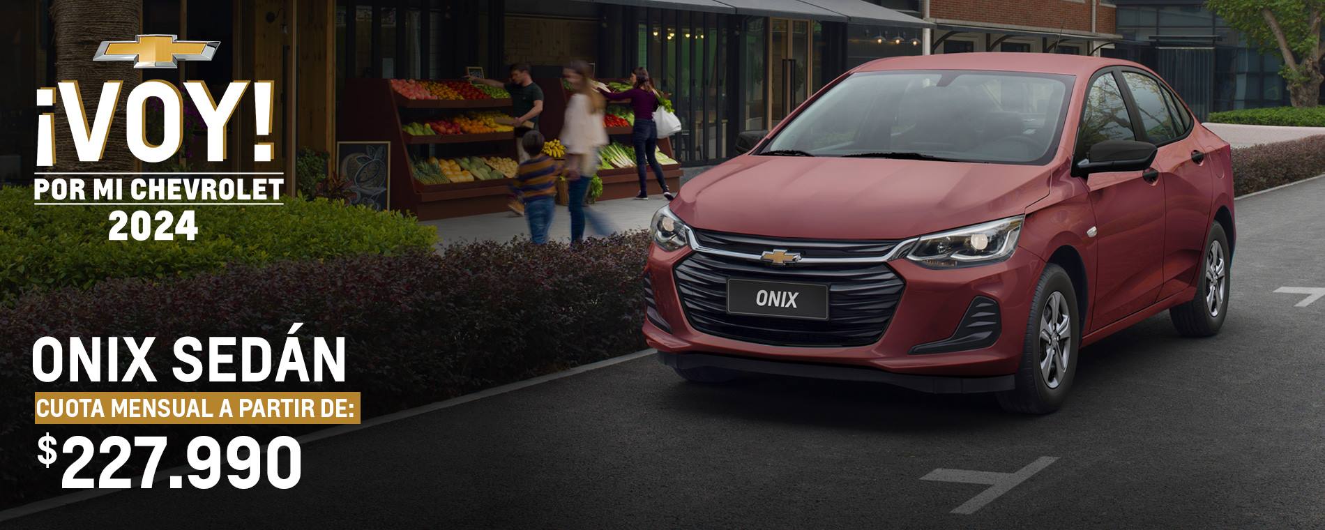 Chevrolet Inalco - OFERTA ONIX SEDÁN 2024 - INCLUYE - Bono de hasta $2.820.000*