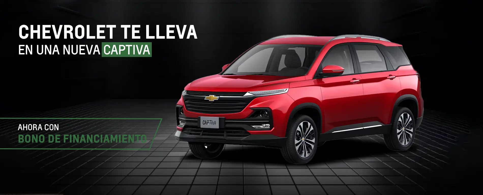 Chevrolet te lleva en una nueva Captiva