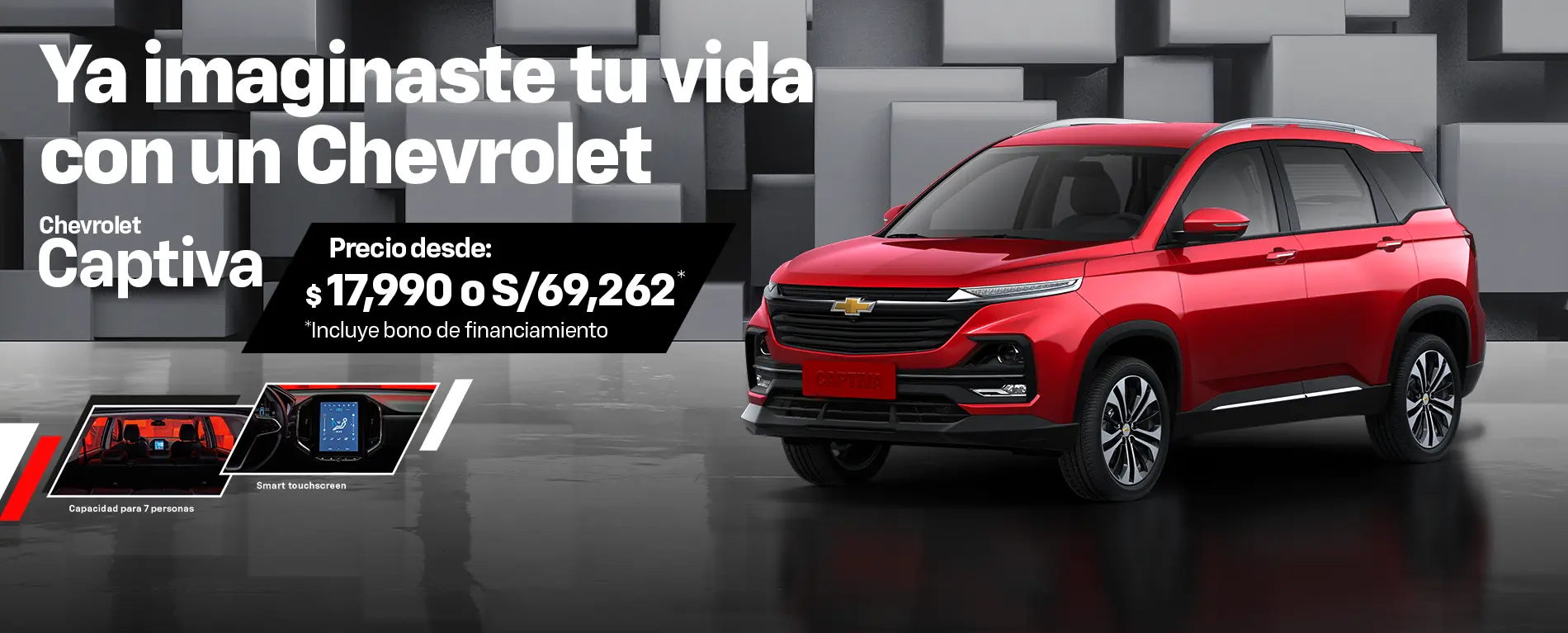 Ya imaginaste tu vida con tu Chevrolet - Captiva