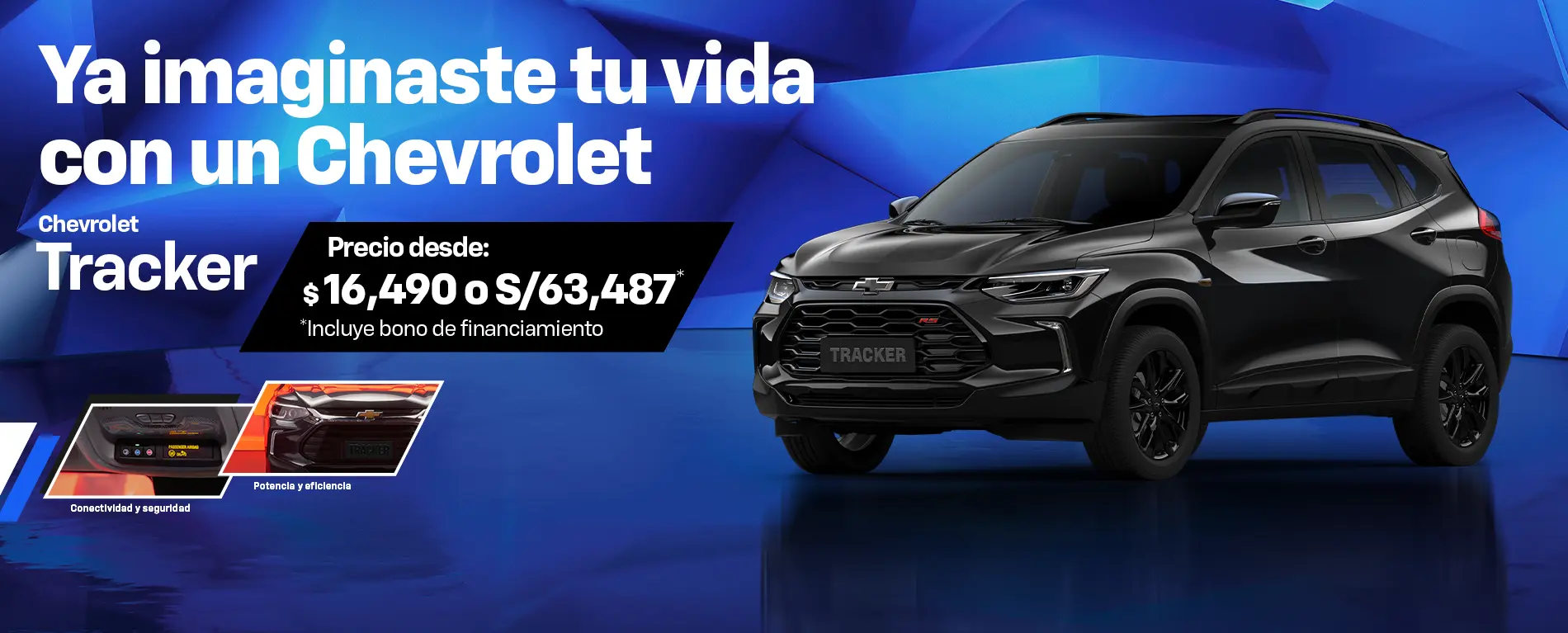 Ya imaginaste tu vida con tu Chevrolet - Tracker Turbo