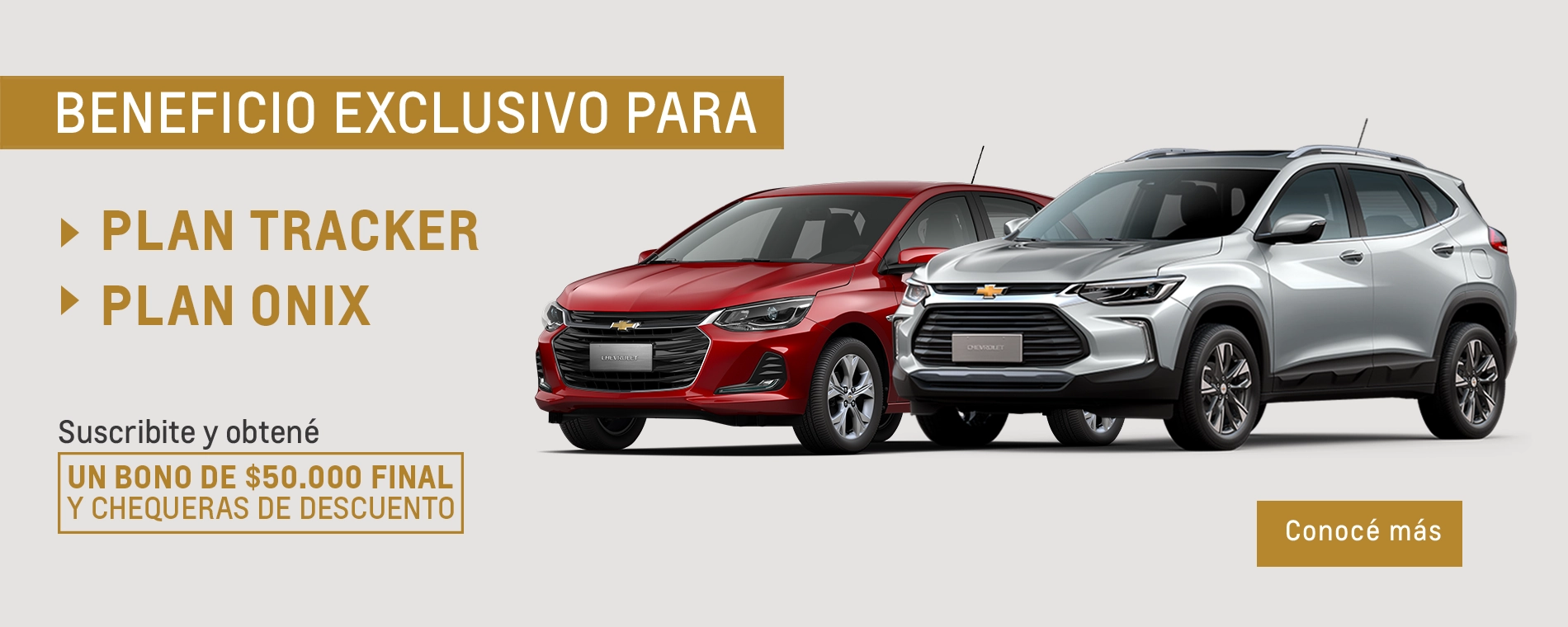 Beneficio exclusivo Plan Tracker y Plan Joy Plus