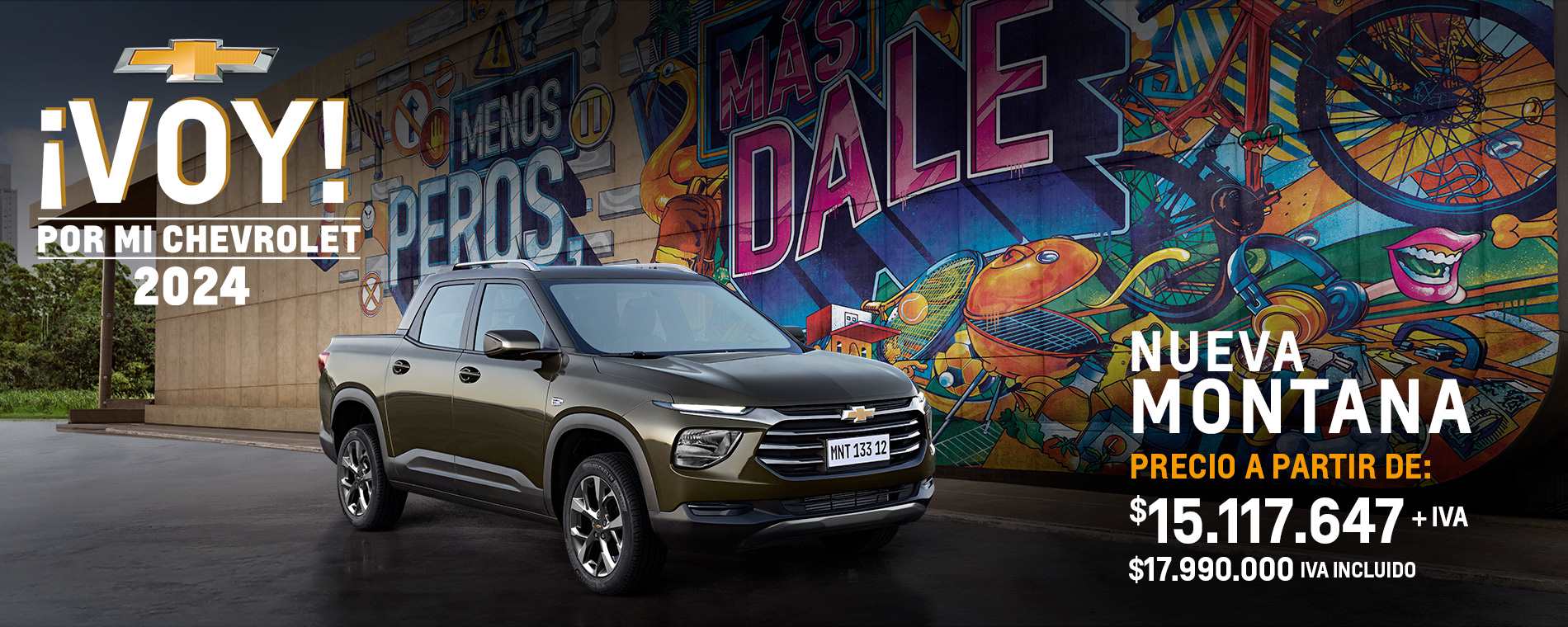 Chevrolet Melhuish - Venta especial Montana - Con BONO de hasta $1.600.000*
