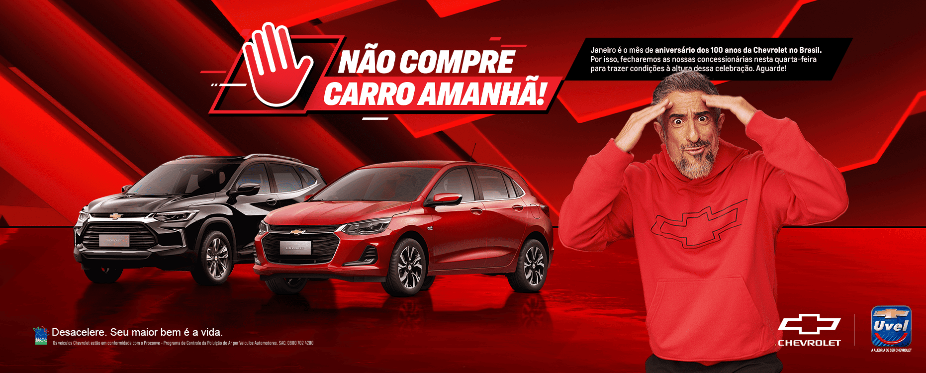 Não compre carro Amanha