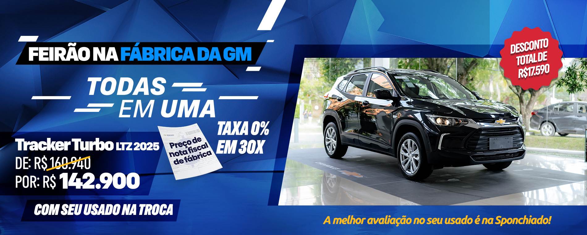 chevrolet tracker turbo ltz 142.900 feirao de fabrica gm (2)