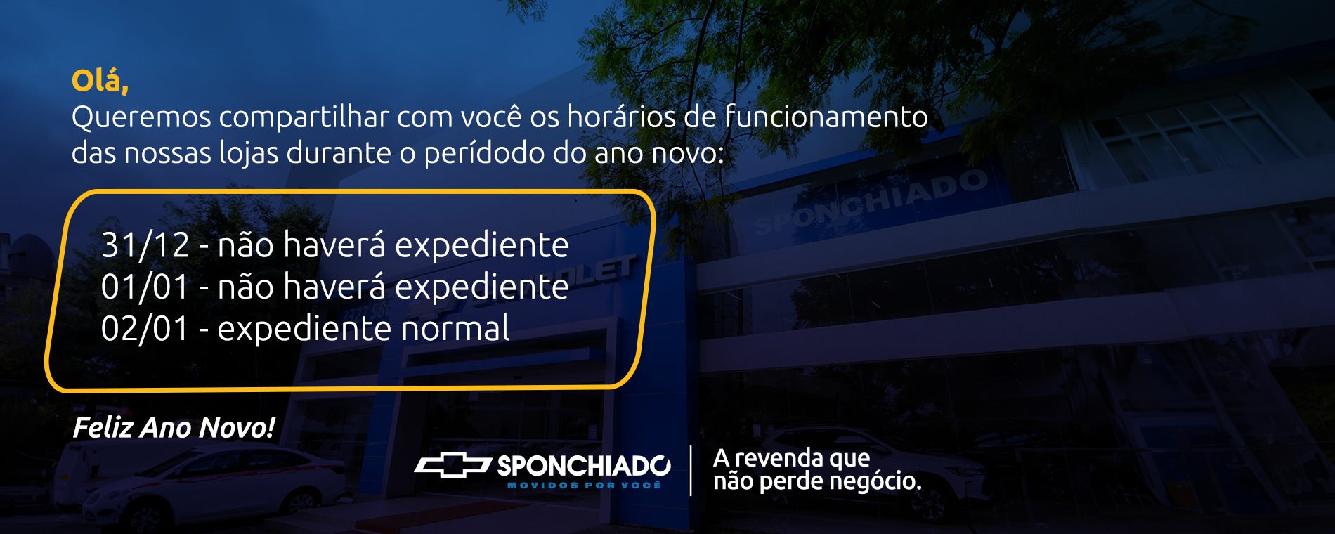 Informativo fim de ano