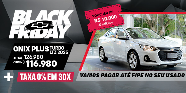 Black Friday Chevrolet no Rio Grande do Sul Novo Onix Sedan LTZ  (2)