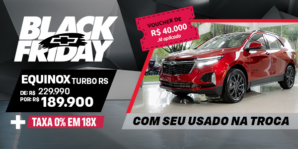 SUV Chevrolet Black Friday Equinox 2024 RS (1)