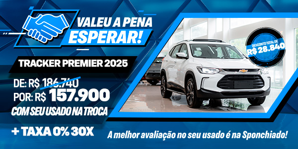 Nova Tracker Turbo Premier Top de Linha Preco de 157900 (1)