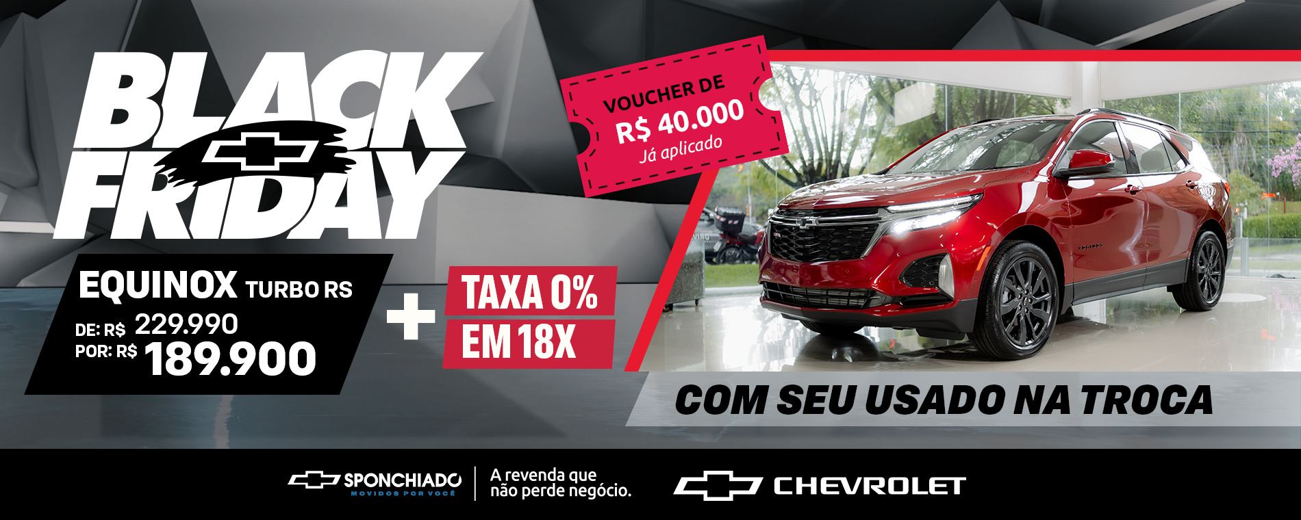 SUV Chevrolet Black Friday Equinox 2024 RS (2)