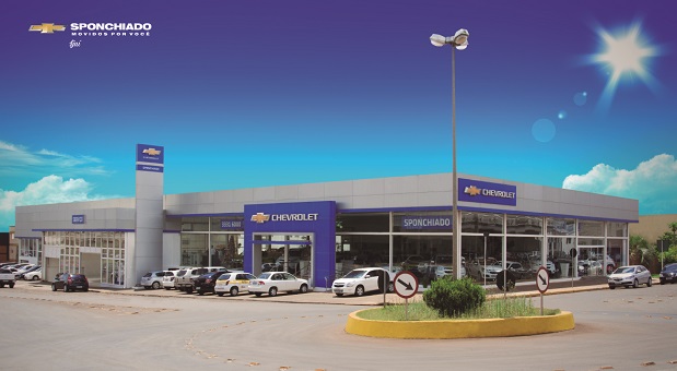 Fachada concessionária Chevrolet Sponchiado Ijuí