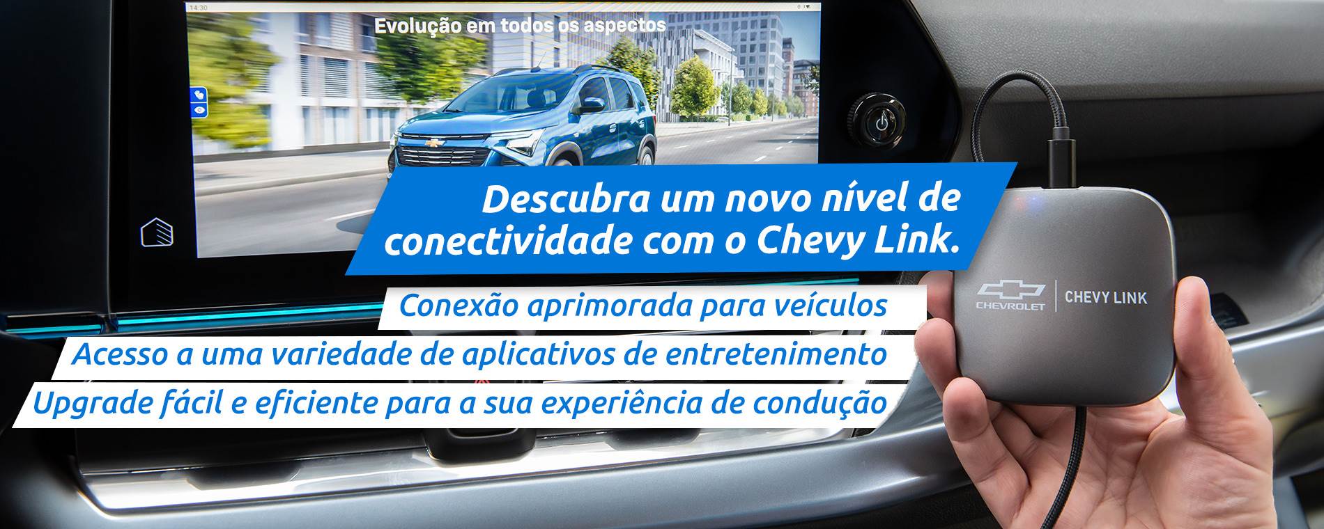 chevy link acessorios