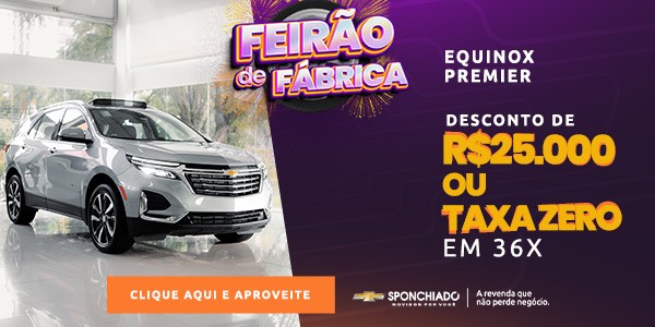 Veja as Ofertas Chevrolet da Sponchiado Jardine Bento Gonçalves