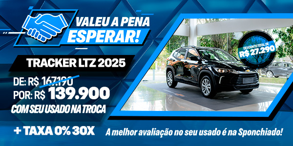 SUV Nova Tracker Turbo 2025 LTZ preco de 139900 (2)