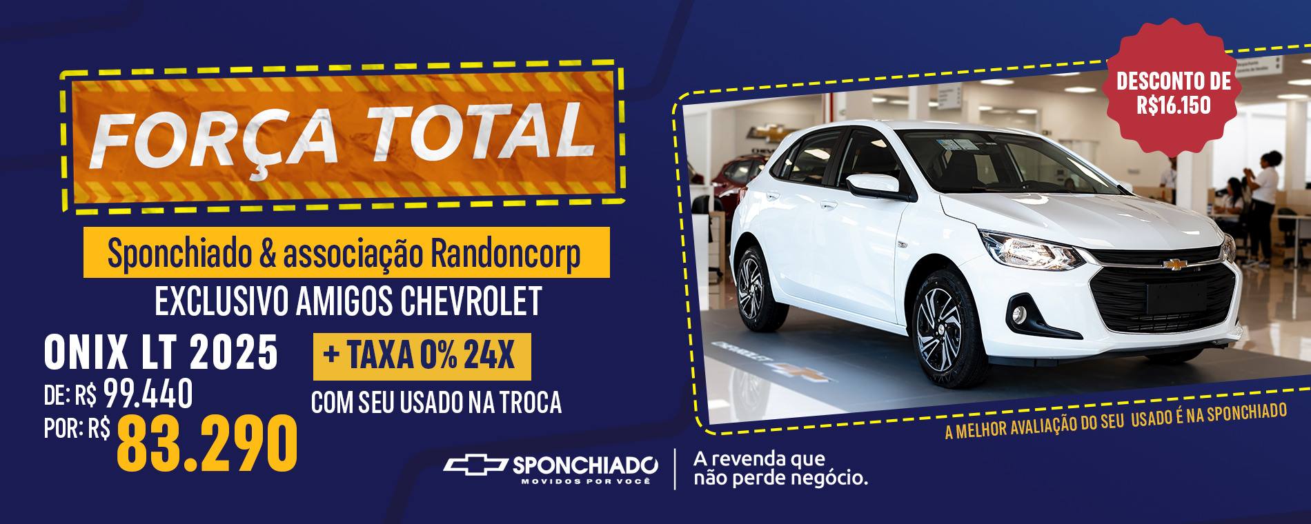 novo onix 2025 amigo chevrolet randon corp