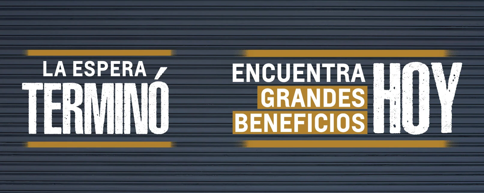 La espera Terminó