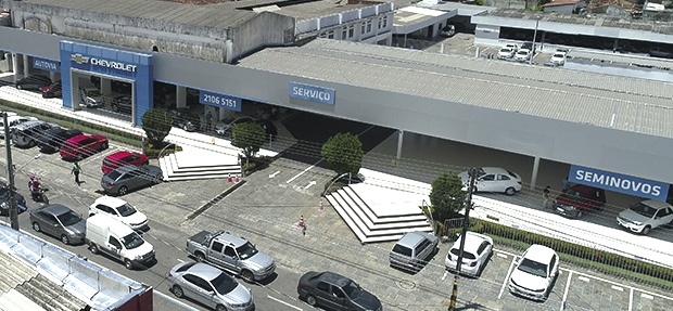 Fachada da concessionária Chevrolet Autovia. Conheça a história, onde estamos e entre em contato