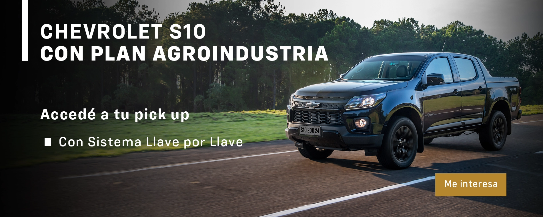 Chevrolet S10 con Plan Agroindustria